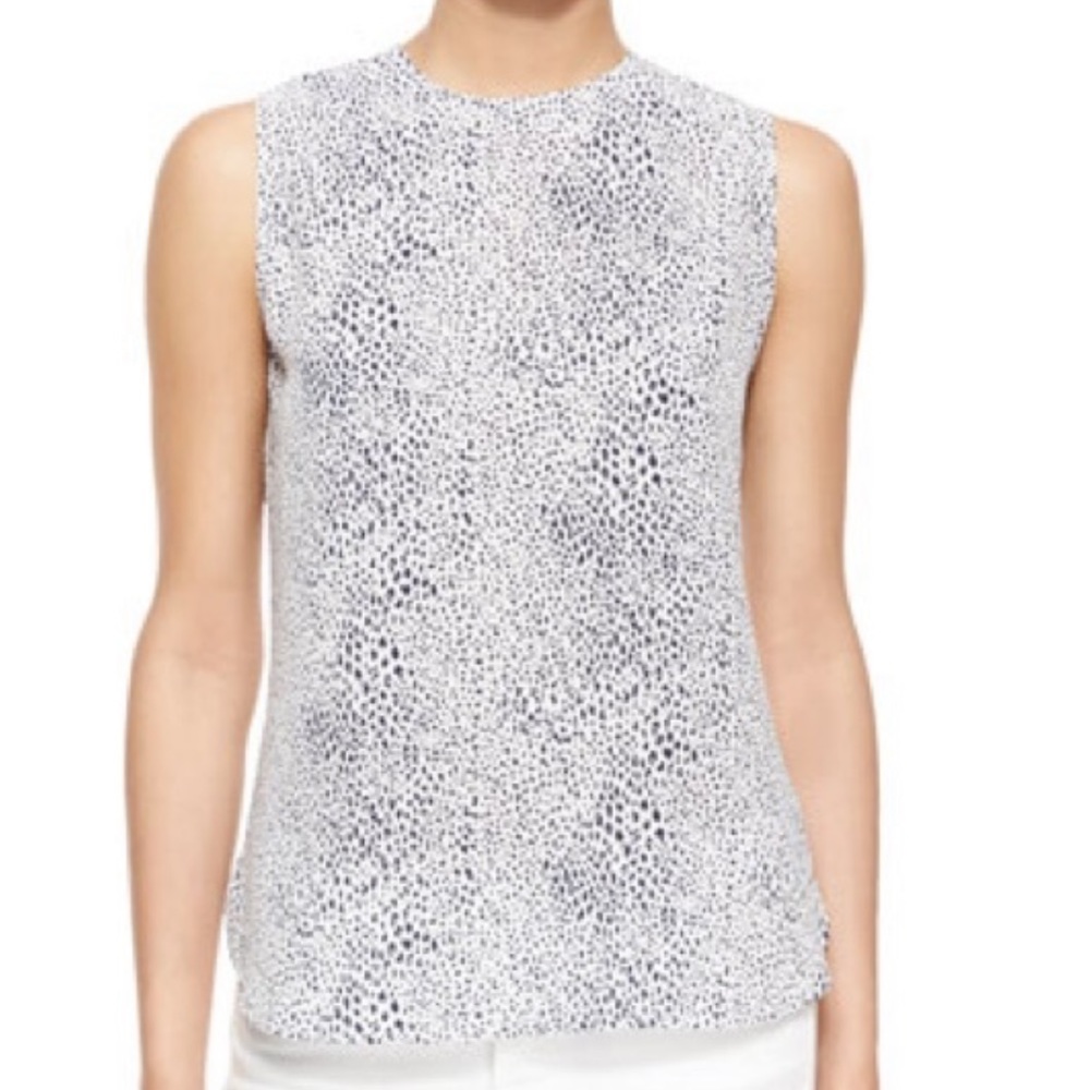 Equipment silk “Lyle” sleeveless blouse
